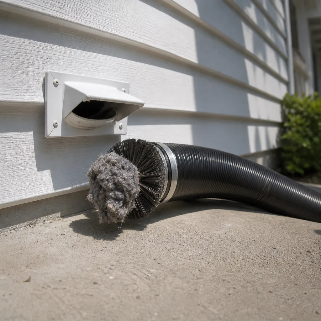 Dryer vent cleaning
