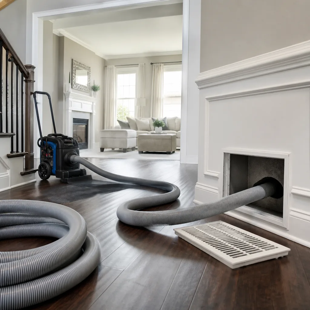 Whole-home duct cleaning